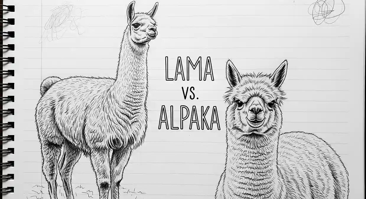 Unterschied zwischen Lama und Alpaka (einfach erklärt)