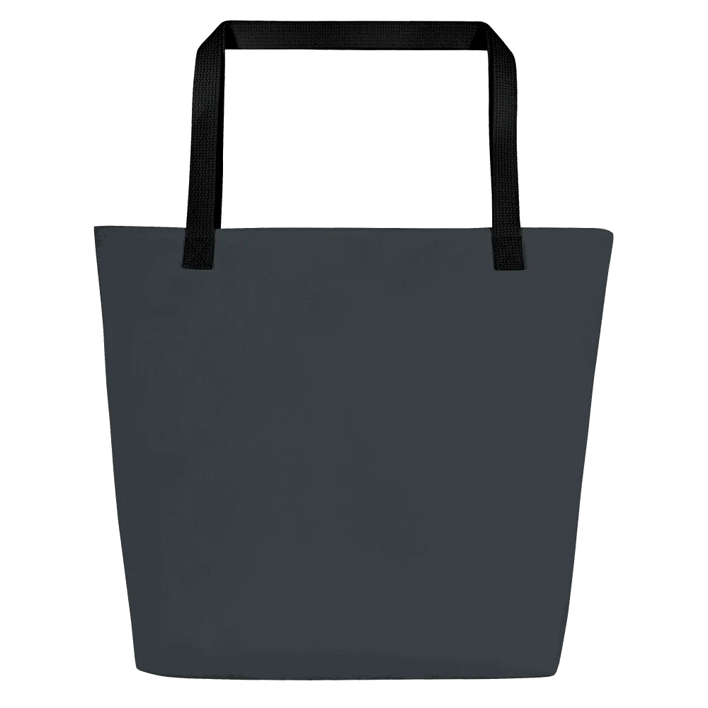 all over in print | Einkaufstasche aus Baumwolle, grosse Schultertasche und Stofftasche mit Statement