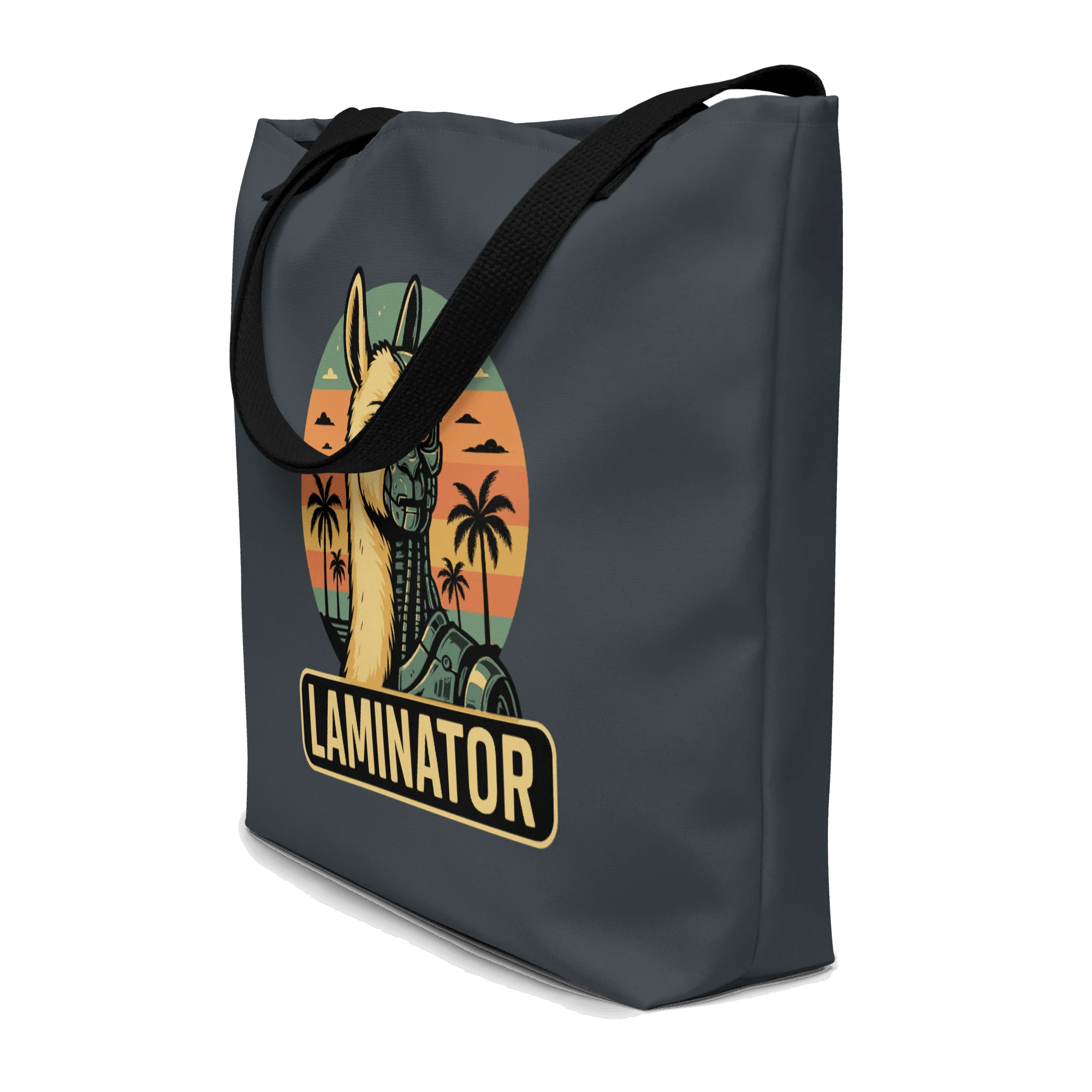 all over in print | robuste Tragetasche fuer Uni, Einkaufstasche aus Baumwolle und Stofftasche mit Statement