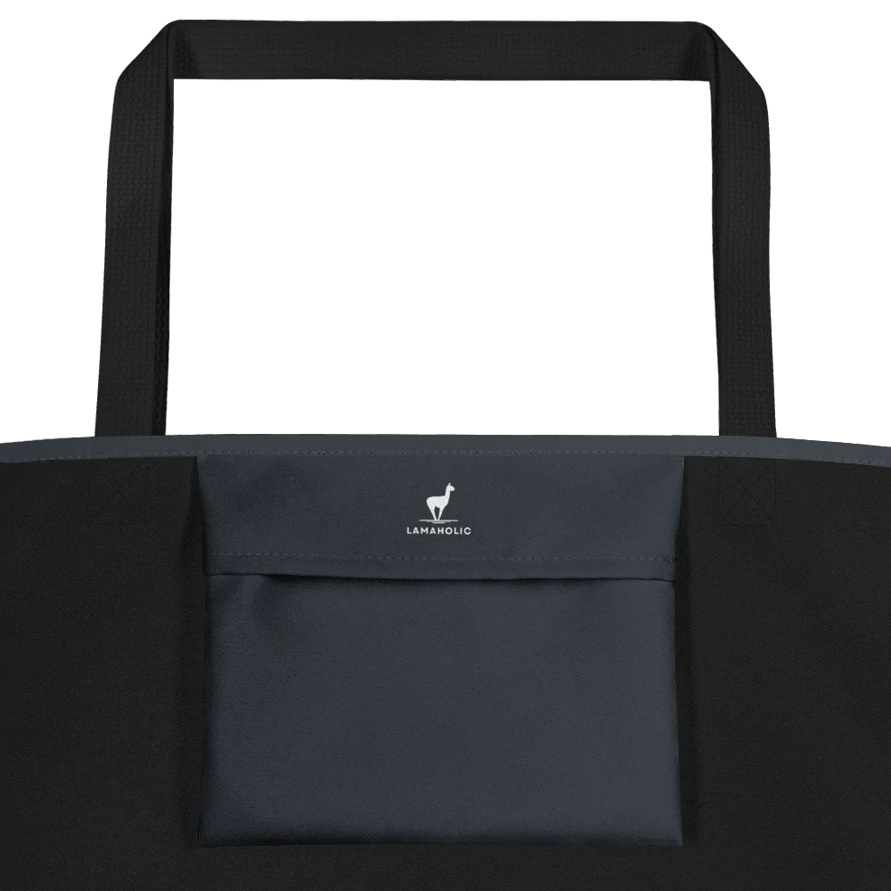 all over in print | Jutebeutel mit Spruch, nachhaltige Alternative zu Plastik und Stofftasche mit Statement