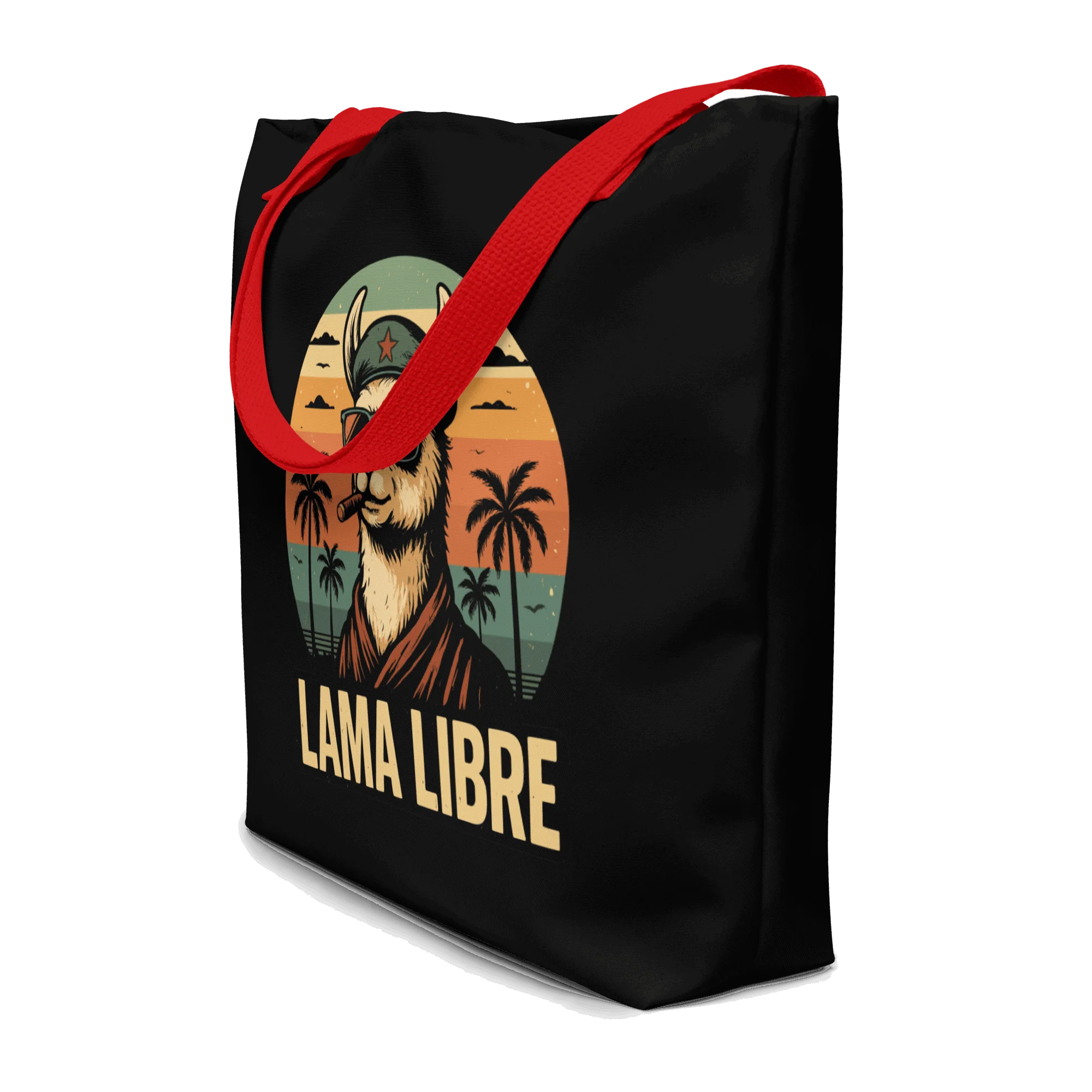 all over in print | Jutebeutel mit Spruch, Stofftasche mit Statement und praktische Alltags-Tasche