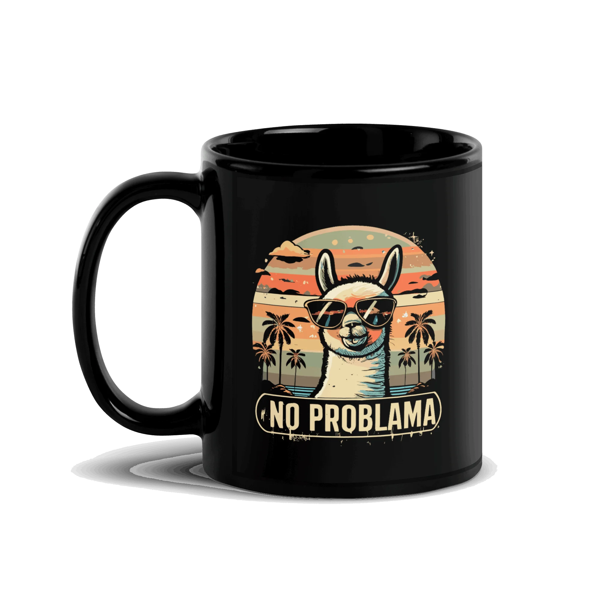 black glossy in mug | Keramiktasse, grosse Tasse und Geschenk zum Geburtstag