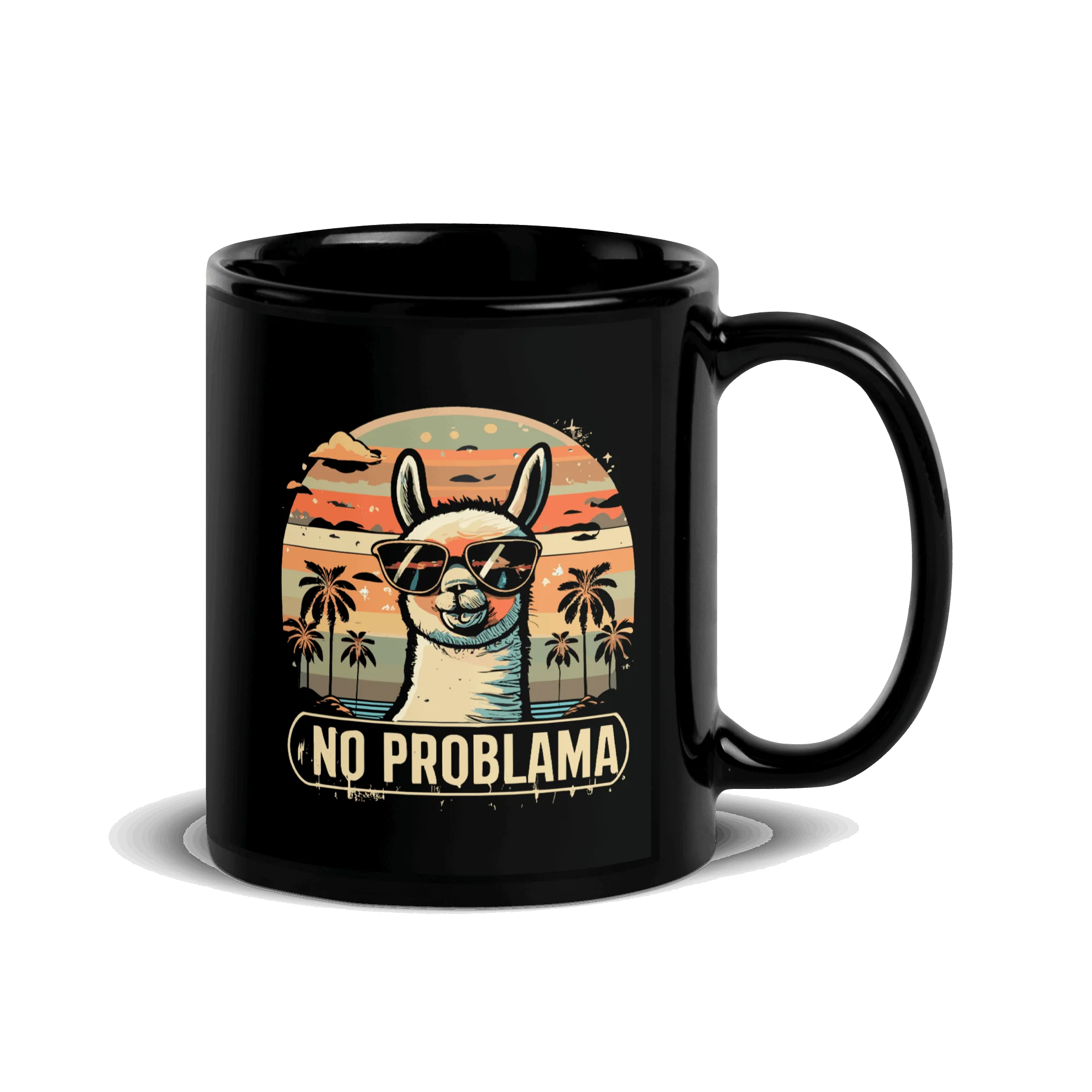 black glossy in mug | Keramiktasse, Spuelmaschinenfeste Tasse und Geschenk zum Geburtstag