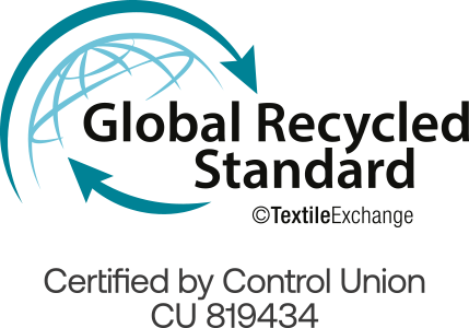 Offizielles Logo für GRS - Global Recycled Standard.
