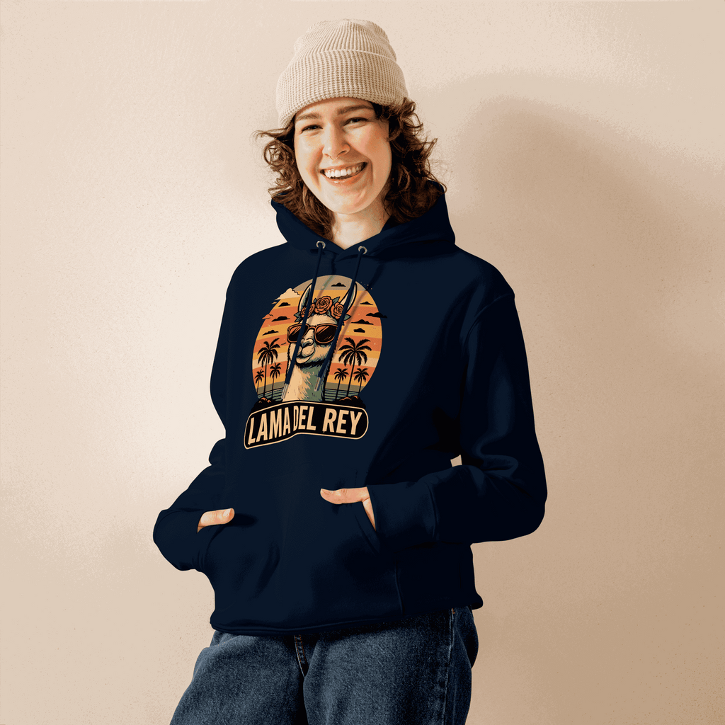 Lama Del Rey Hoodie | Deine tragbare Melancholie