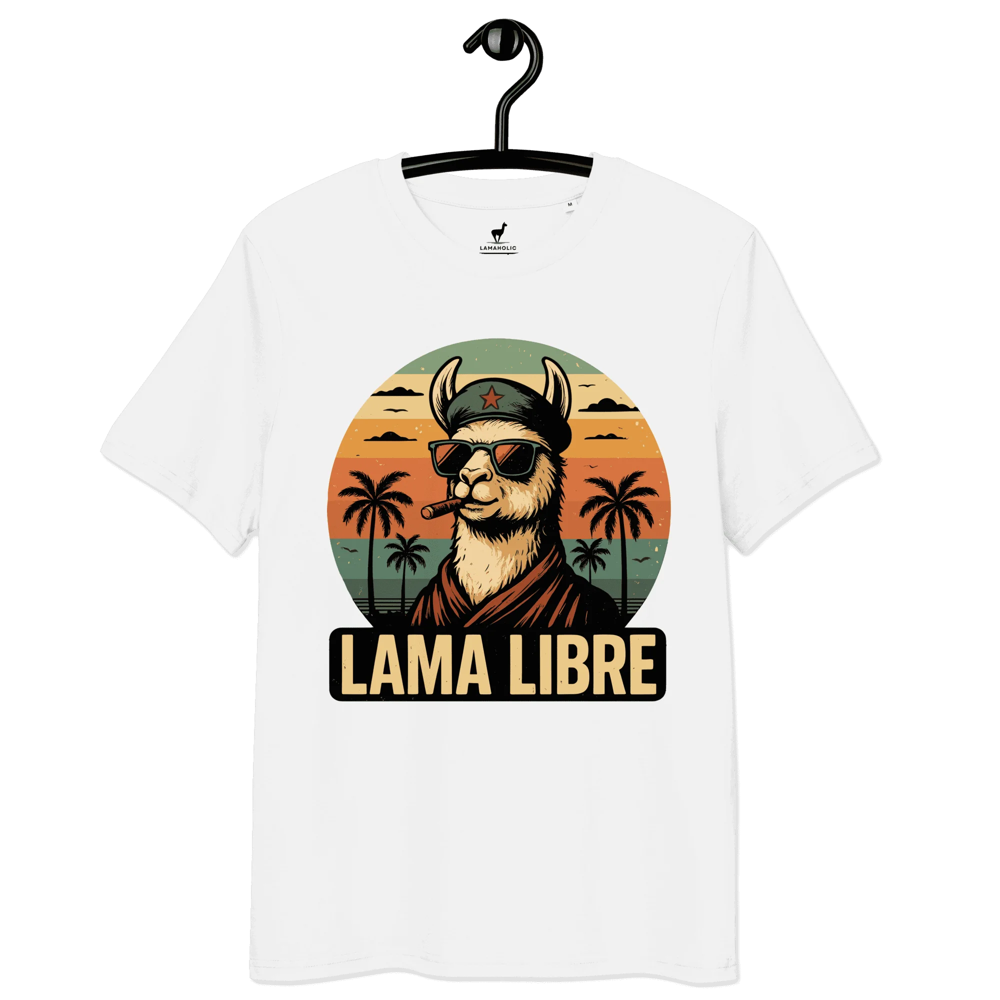 lamaholic lama in libre | Statement Shirt Herren, hochwertiger Druck und nachhaltige Mode Deutschland