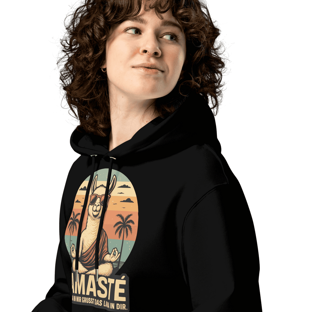 Lamasté Hoodie | Deine flauschige Festung der Gelassenheit