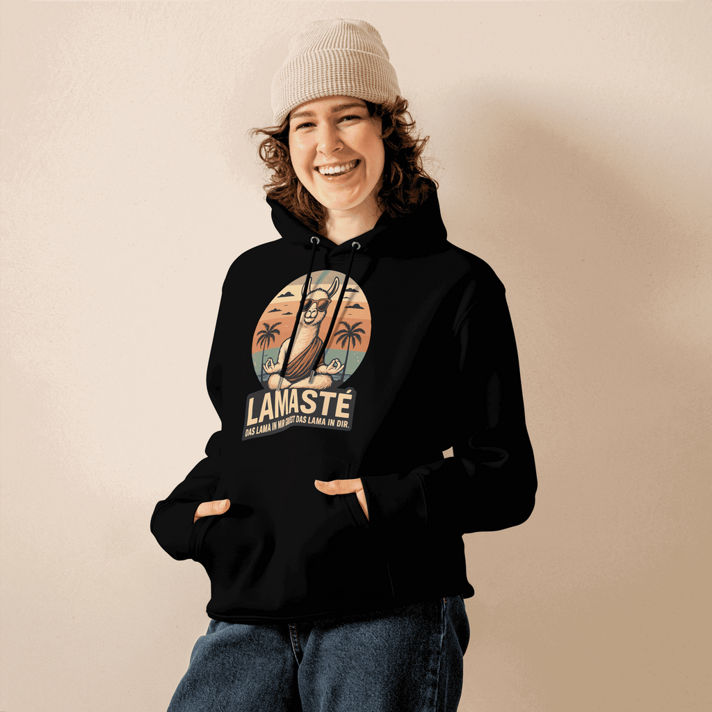 Lamasté Hoodie | Deine flauschige Festung der Gelassenheit