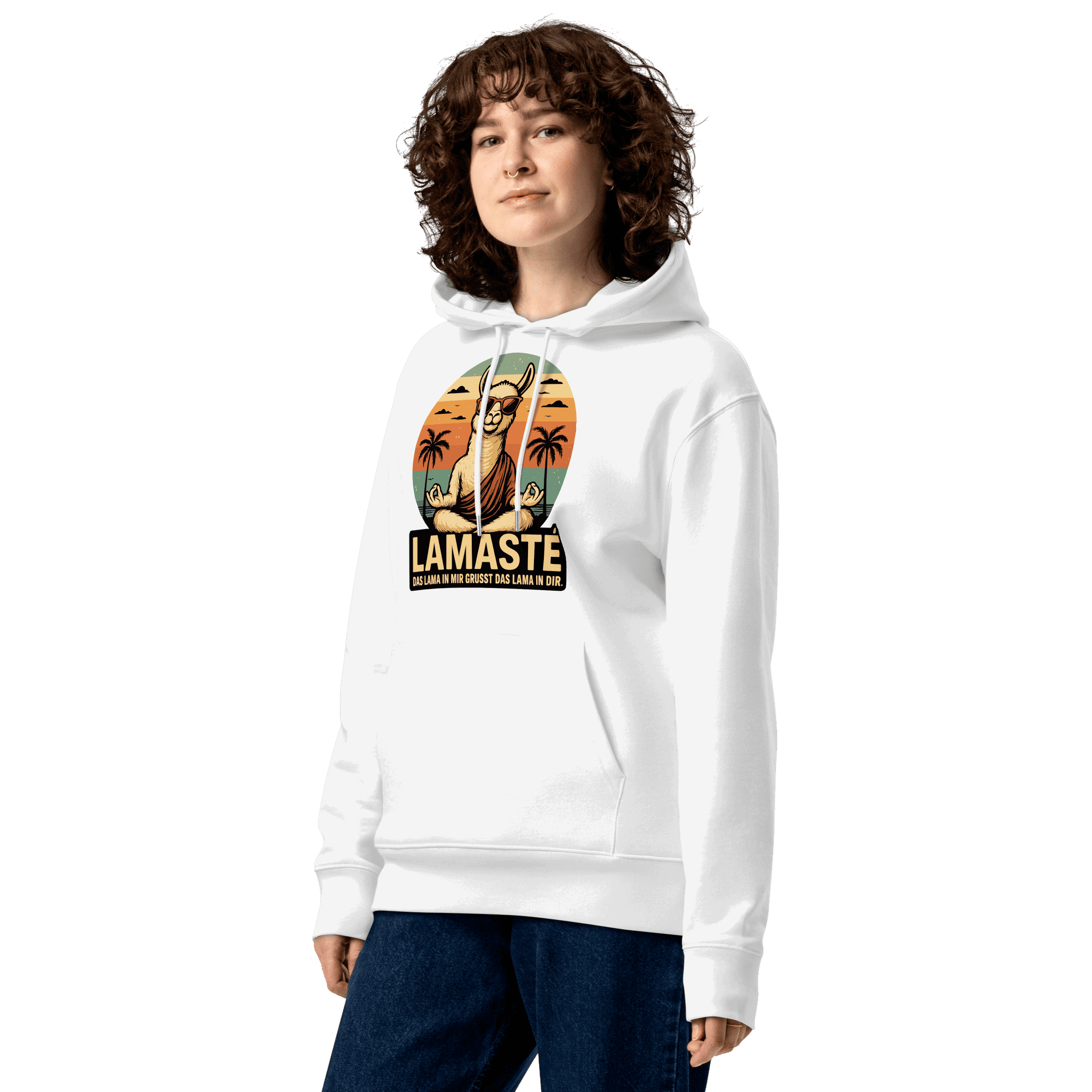 Lamasté Hoodie | Deine flauschige Festung der Gelassenheit