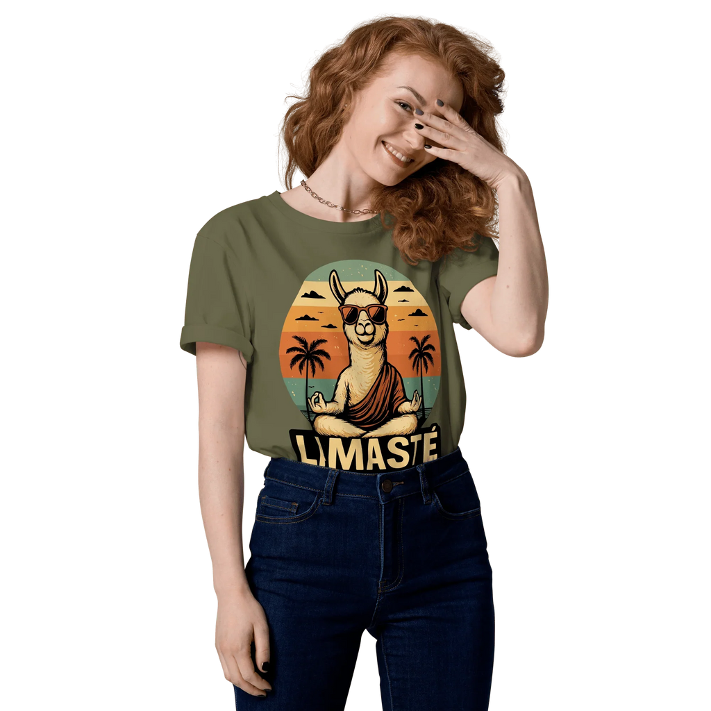 Lamasté T-Shirt | Das Lama in mir grüsst das Lama in dir